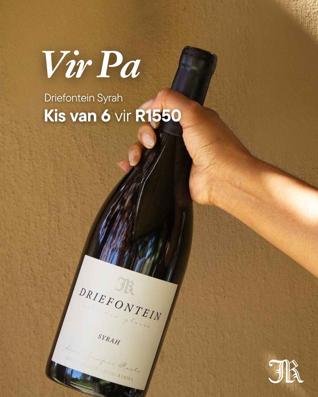ON PROMOTION Driefontein Syrah 2023 - Case of 6 (Special Offer)